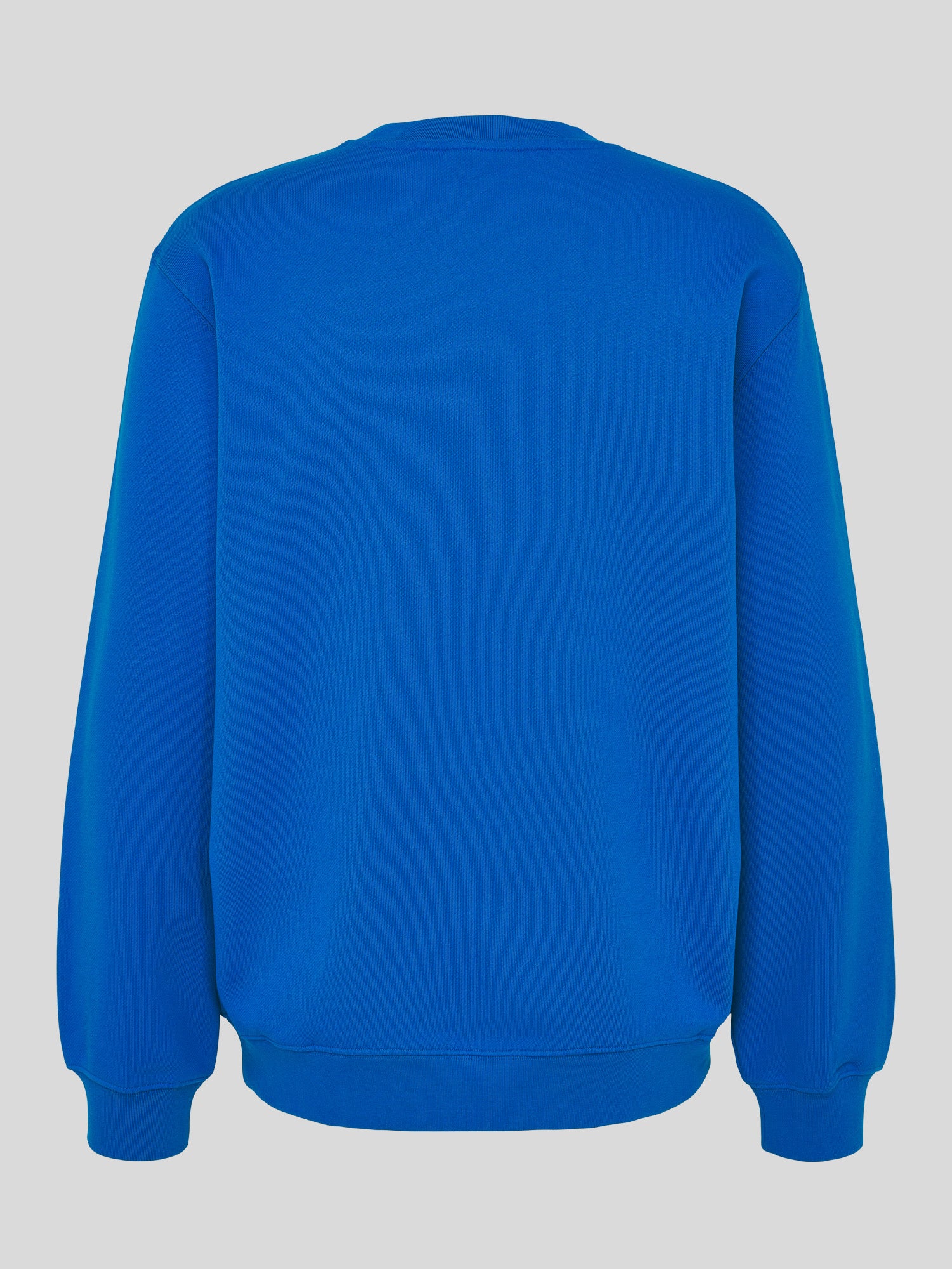 Schlichter blauer Kaulitz Hills Sweatshirt ohne Print auf der Rückseite.